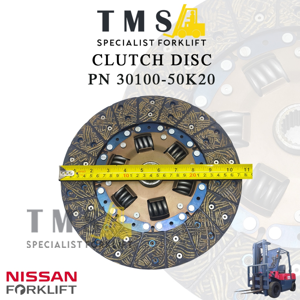 Disc Clutch Forklift Nissan Part Number 30100-50K20 Kampas Kopling 1.5-3 Ton - Gambar 3