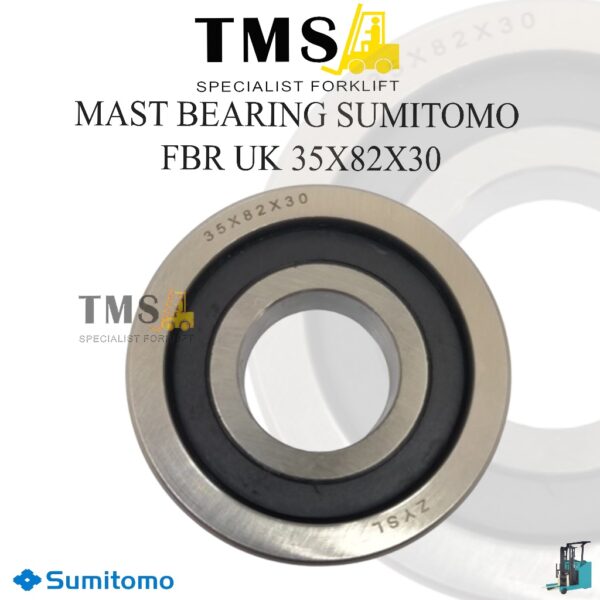 Mast Bearing Reachtruck Sumitomo Forklift 35x82x30 FBR 1.8 Ton 35x82x30