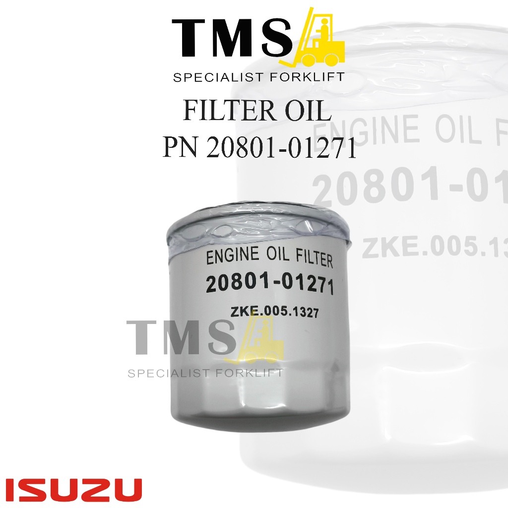 Filter Oil C240PKJ Isuzu Engine C240 Part Number 20801-01271 For Forklift - Gambar 3