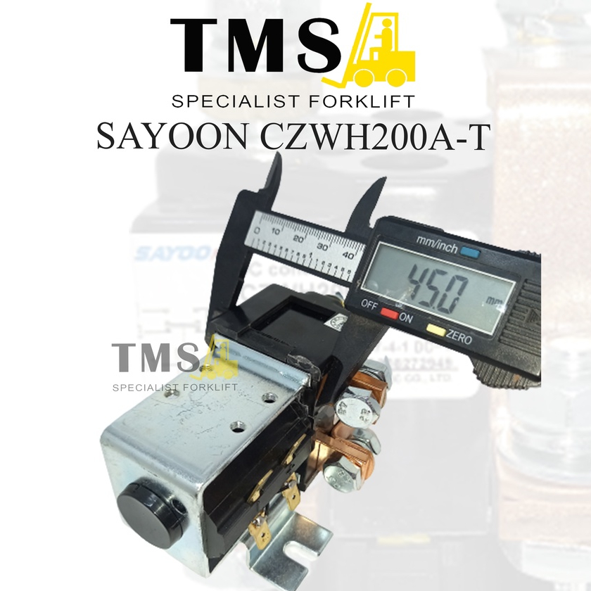 Sayoon Contactor SW195 CZWH200A-T 200A 24V Palletmover kontaktor - Gambar 4