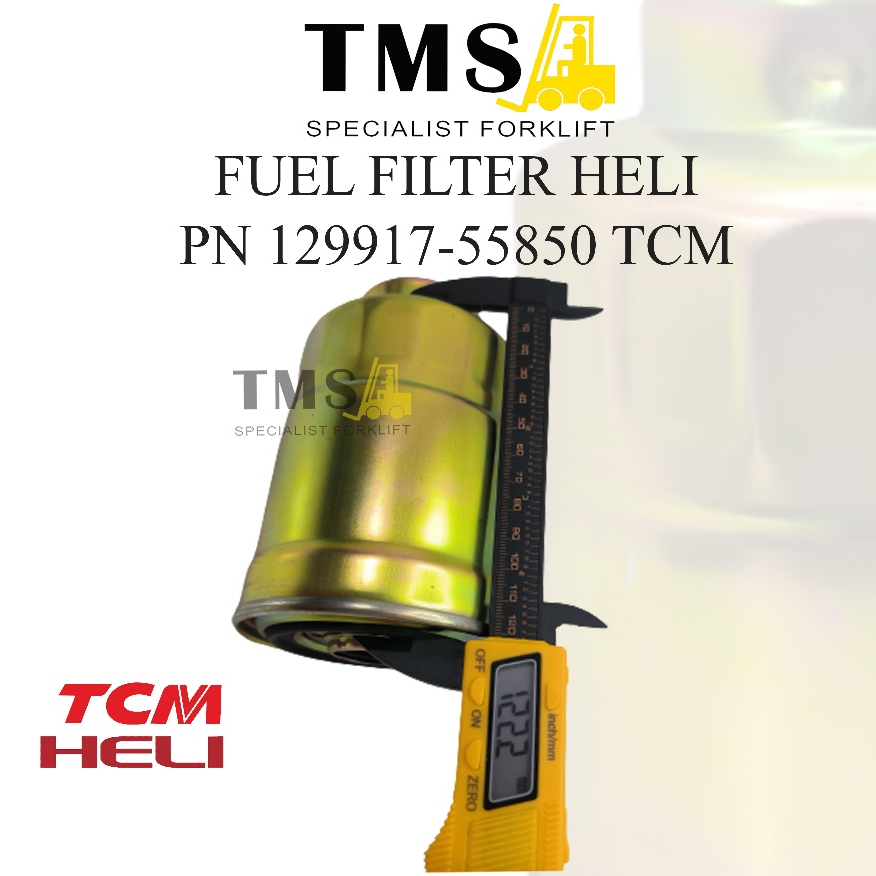 Fuel filter 129917-55850 Filter Bensin Forklift HELI TCM - Gambar 4