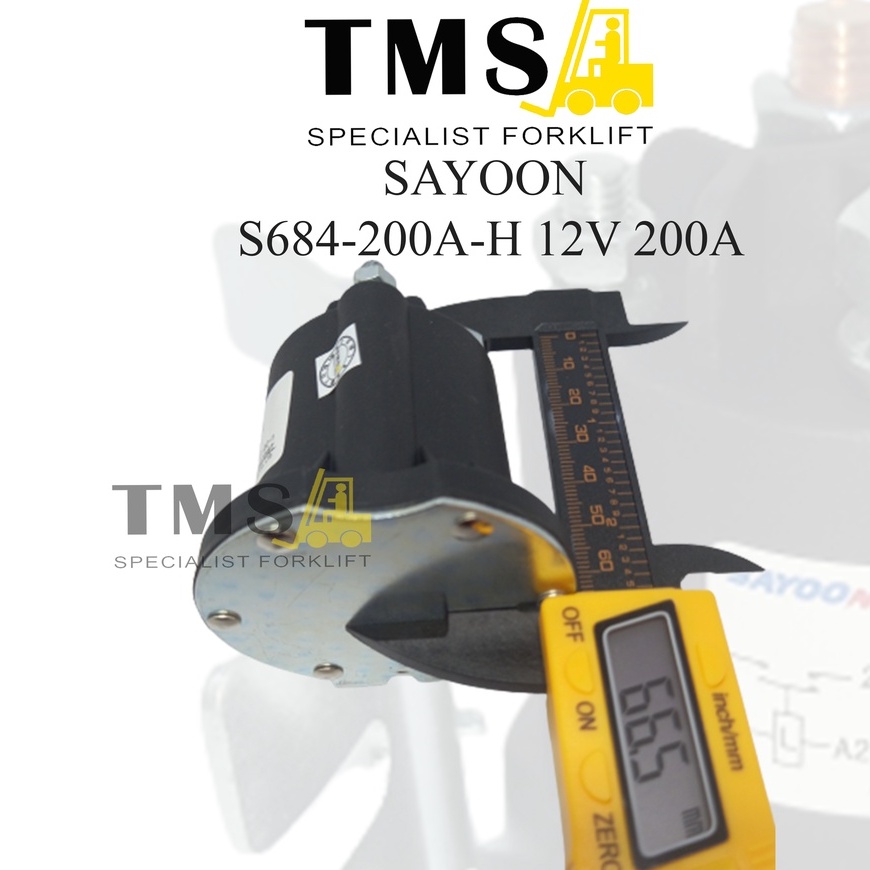 Sayoon Contactor S684-200A-H 12V 200A S684 Kontaktor Forklift - Gambar 2