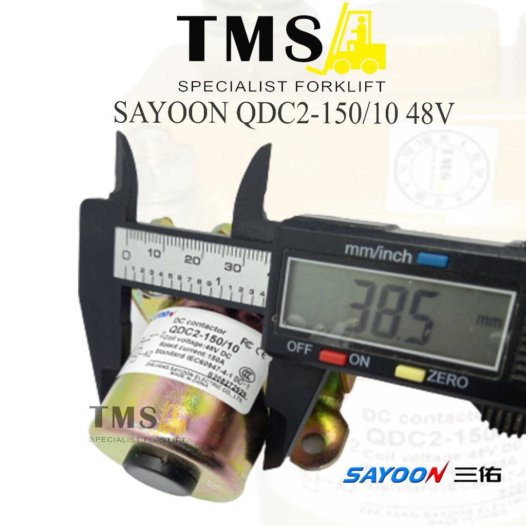 Sayoon Contactor QDC2-150 150A 48V 1NO QDC2 Electric Palet Mover - Gambar 6