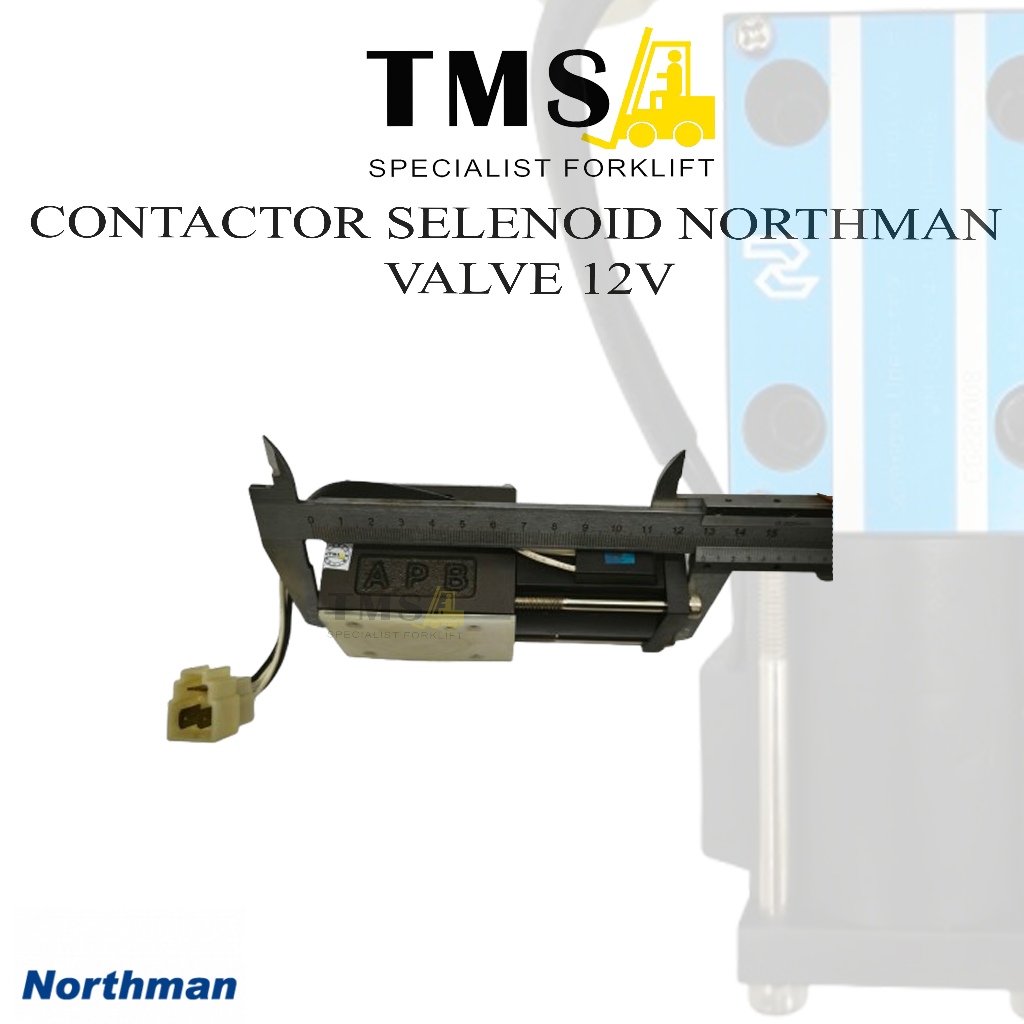 Solenoid Maju Mundur Forklift Diesel Sparepart Solenoid Valve Northman 12V SWM-G02-C4-D12-30-H006 - Gambar 5