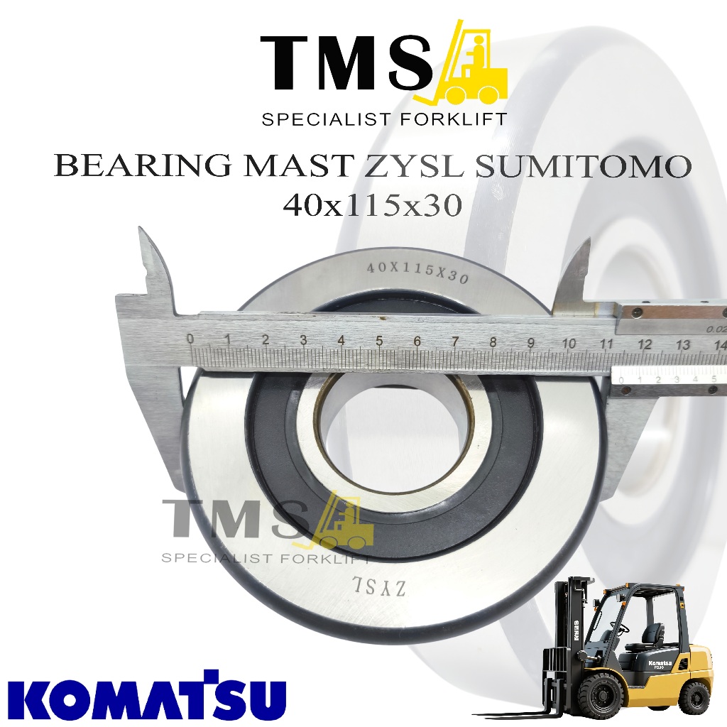 Mast Bearing Forklift 40x115x30 Forklift Komatsu FD - Gambar 4