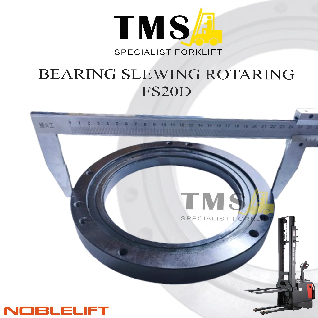 Bearing Rotaring Slewing 260x180 OD260 L180 Noblelift PS20D Stacket electric forklift - Gambar 4