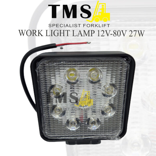 Lampu Depan LED Lampu Kerja Work Light Lamp 12V-80V 27W