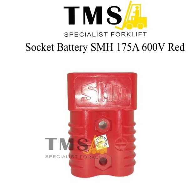 Socket SMH SY 175A 600V Red / Socket Battery Forklift SMH SY175A Red