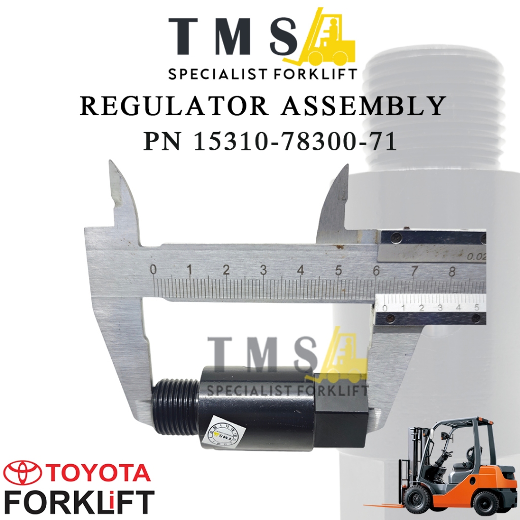 Regulator Assembly Forklift Toyota 15310-78300-71 LPG 1.5-3 Ton - Gambar 4