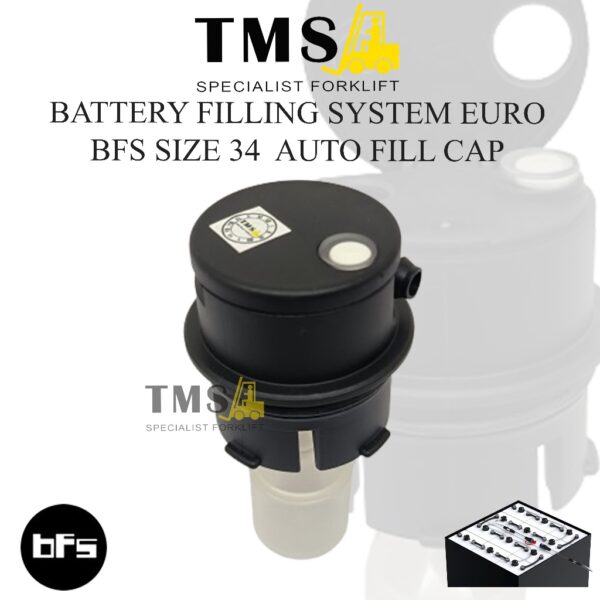 Battery Filling System BFS Automatic Euro Push 35 - Auto Fill Cap Euro 35