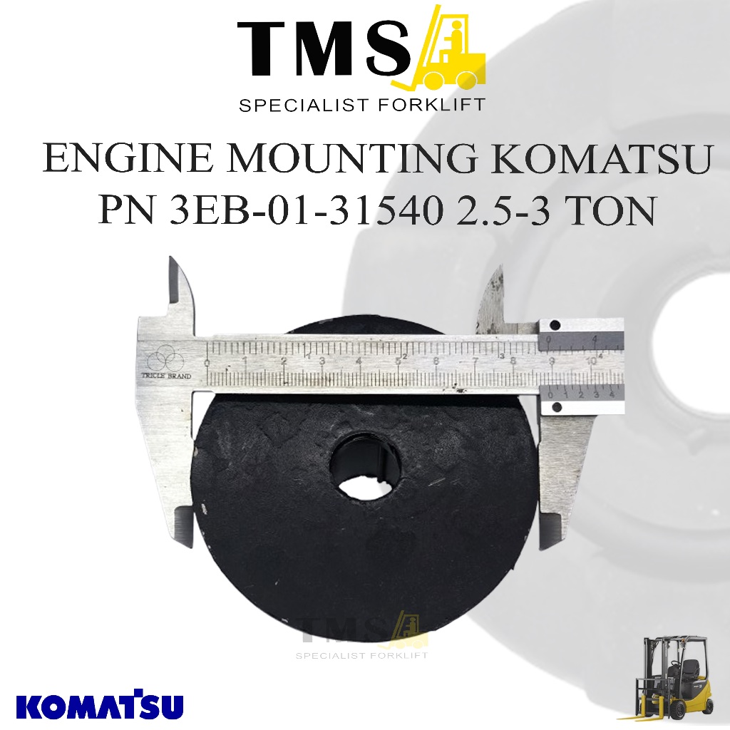 Engine Mounting FD25 FD30 PART 3EB-01-31540 Komatsu Forklift 2.5 Ton - 3 Ton - Gambar 7