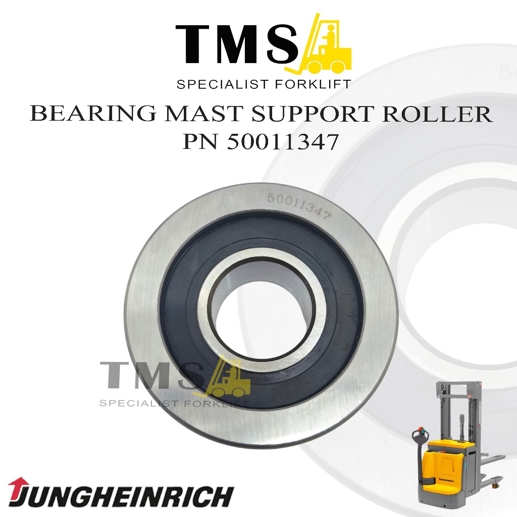 Bearing Mast Support Roller 50011347 Jungheinrich EJC ERC Forklift 75,9x28x26 - Gambar 2