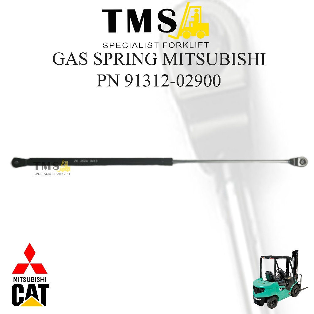 Gas Spring Mitsubishi Grendia Forklift FD20 2Ton - 3 Ton 91312-02900 Shock Forklift Counter Balance