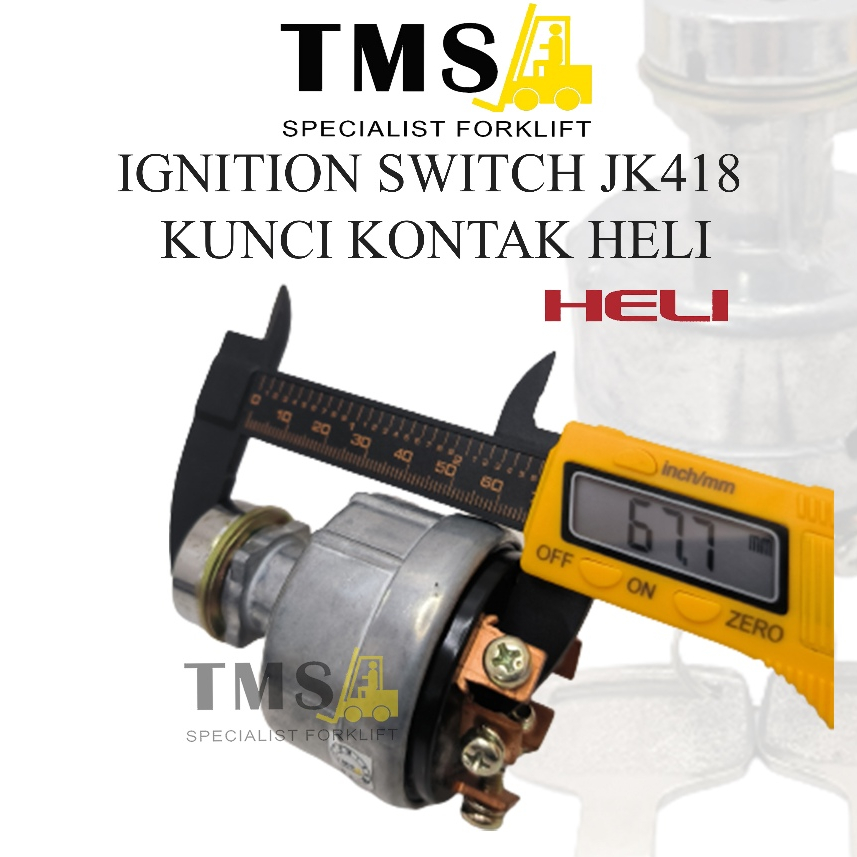 Kunci Kontak HELI Forklift JK418 Ignition Switch 6 PIN - Gambar 3