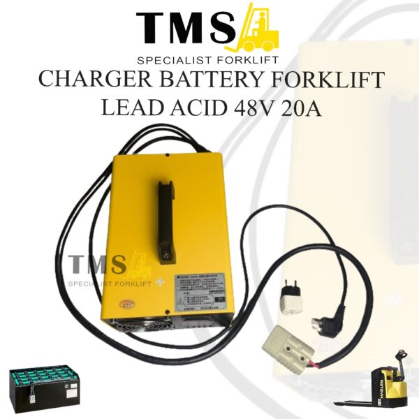 Battery Charger Charging Vehicle Palet Mover 48V 20A Lead Acid