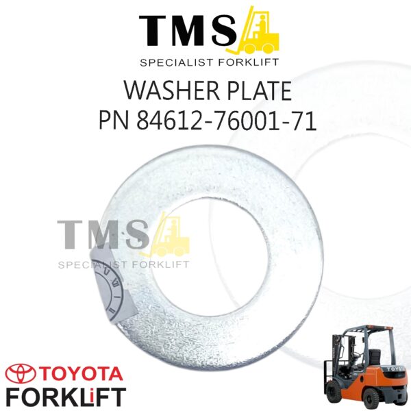 Washer Plate Forklift Part Number 84612-76001-71 for toyota forklift
