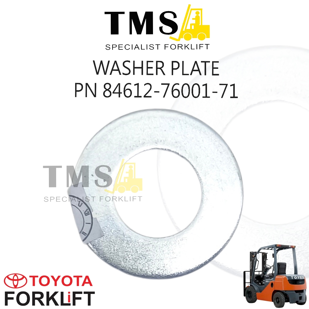 Washer Plate Forklift Part Number 84612-76001-71 for toyota forklift