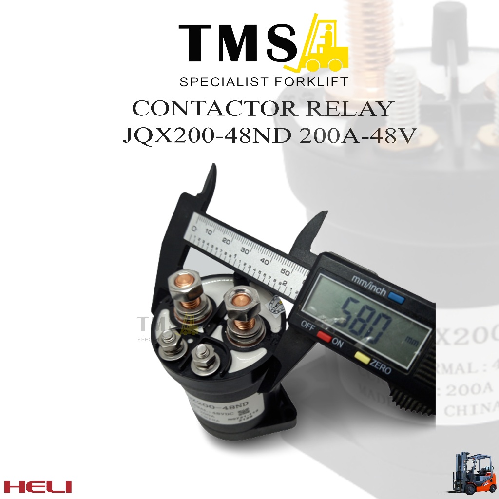 Contactor Relay JQX200-48ND 200A 48V Heli Eletric Forklift - Gambar 4