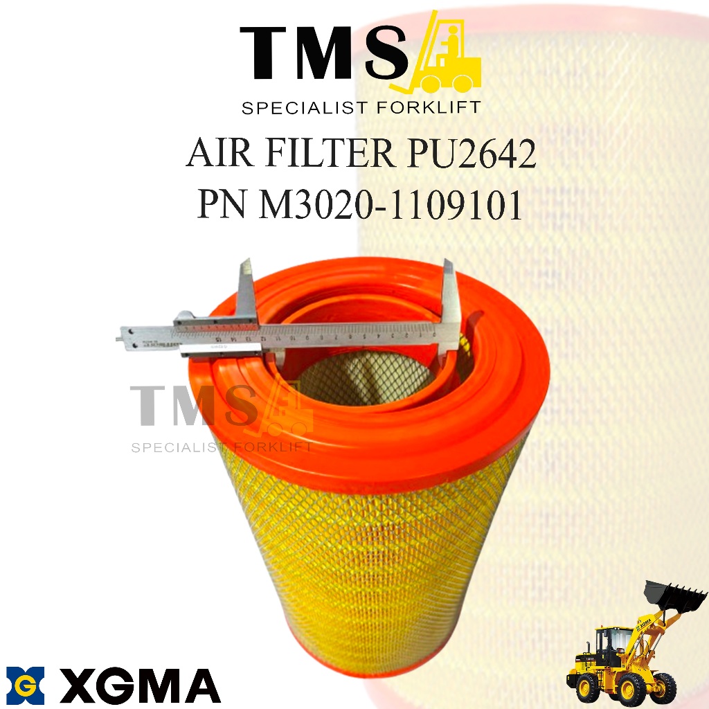 Air Filter JB/T9755-2-2014PU2642 XGMA 932/935 Excavator - Gambar 4