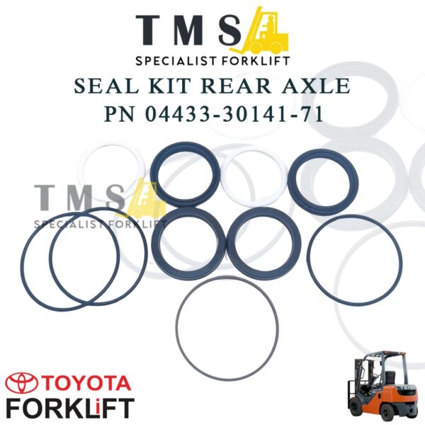 Seal Kit Rear Axle Toyota Forklift Part Number 04433-30141-71 O-H Kit Axle Belakang For Forklift