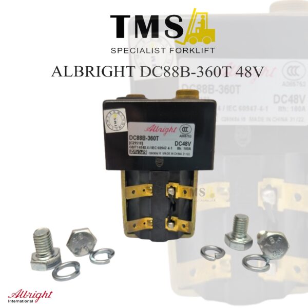 Contactor Albright DC88B-360T 48V 100A Forklift Electric Reachtruck