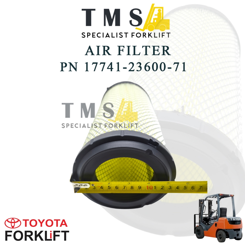 Filter Air 6f/7f/8fd/30 - Part Number 17741-23600-71 - Gambar 3