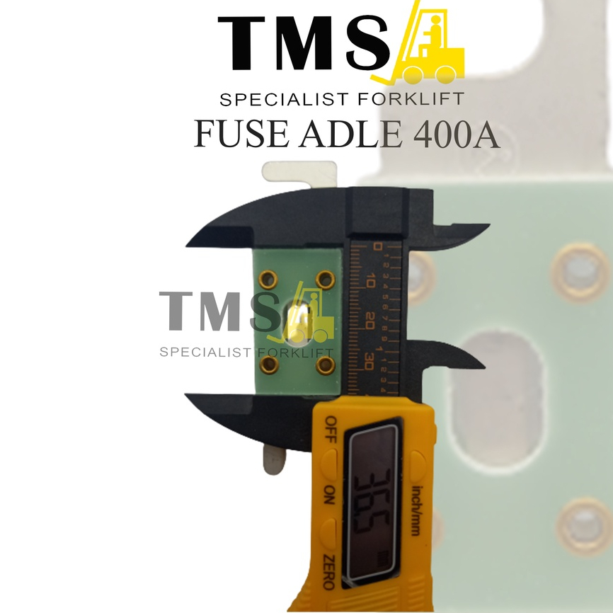Fuse 400A Adle Glass Copper Laminated Sikring Forklift Volt Max 125V - Gambar 6