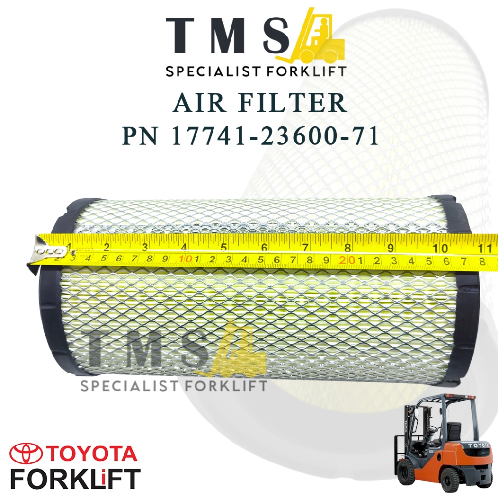 Filter Air 6f/7f/8fd/30 - Part Number 17741-23600-71 - Gambar 4