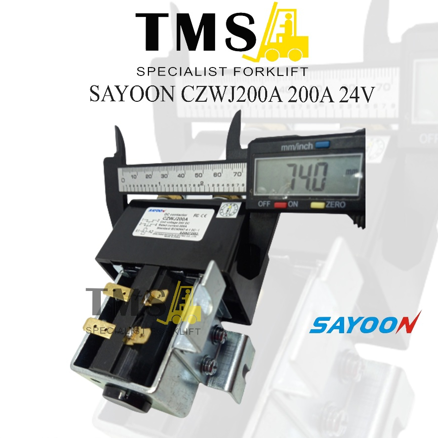 Sayoon Contactor SW190A CZWJ200A 200A 24V ZJW Kontaktor - Gambar 4