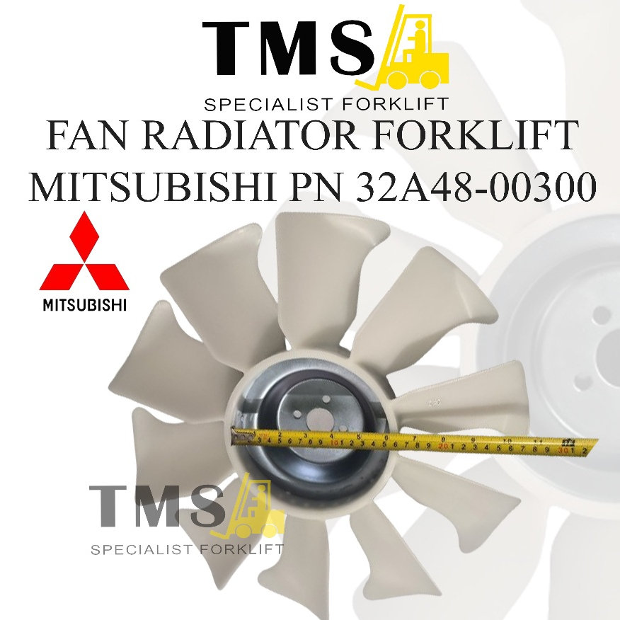 Kipas Radiator Fan 32A48-00300 Mitsubishi S4S S6S Forklift FD20-30N - Gambar 3
