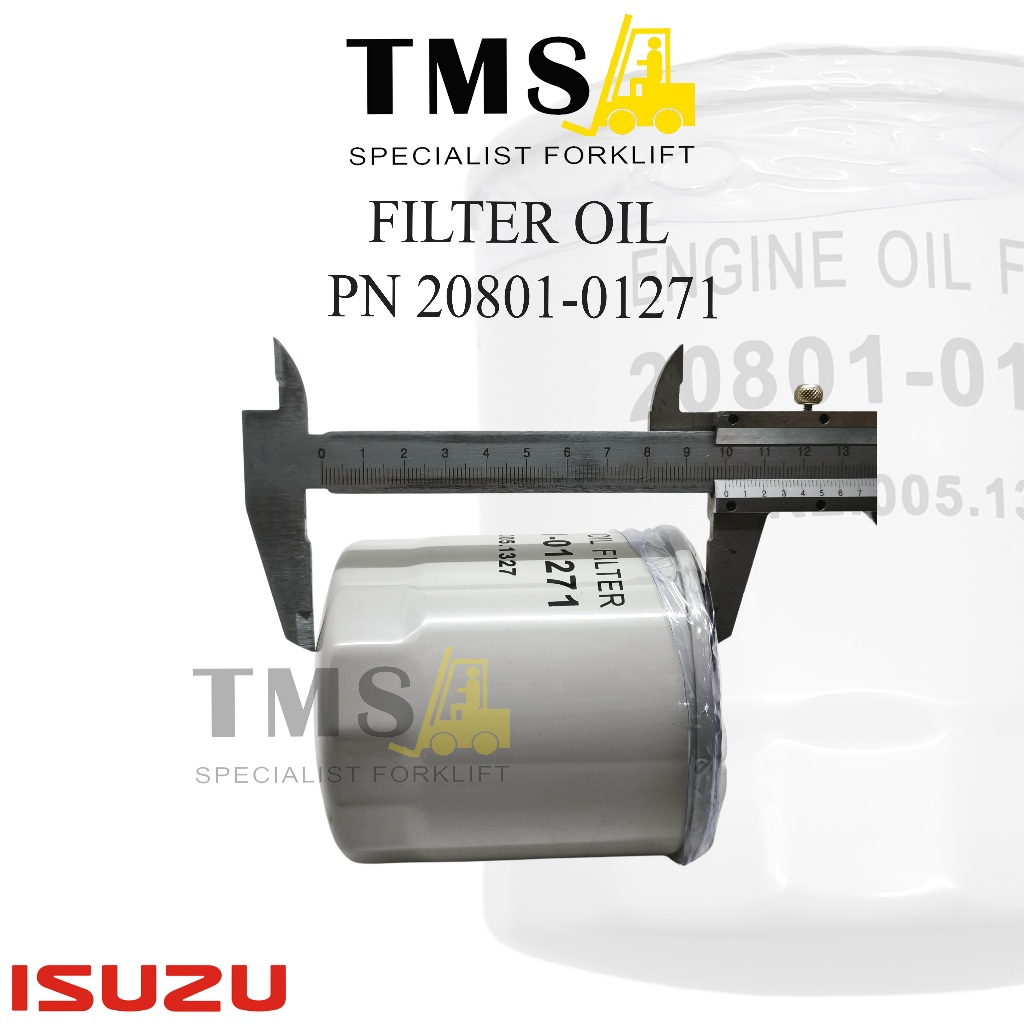 Filter Oil C240PKJ Isuzu Engine C240 Part Number 20801-01271 For Forklift - Gambar 4