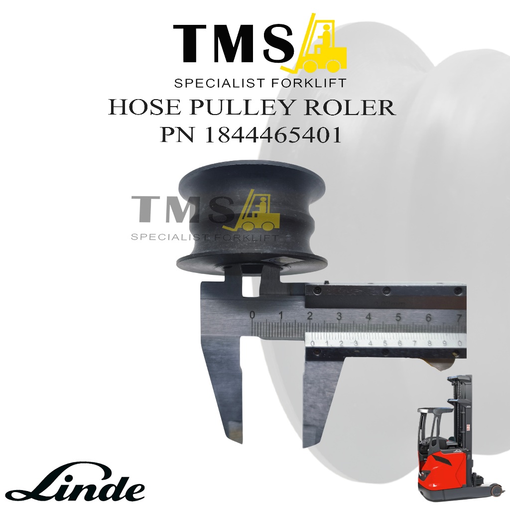 1844465401 Forklift Parts Hose Pulley Roller For Linde Forklift R14 R16 - Gambar 4