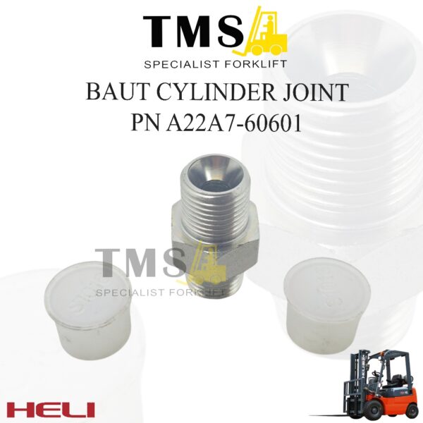Baut Cylinder Joint Heli A22A7-60601 Forklift H2000 CPCD20-30 Bolt