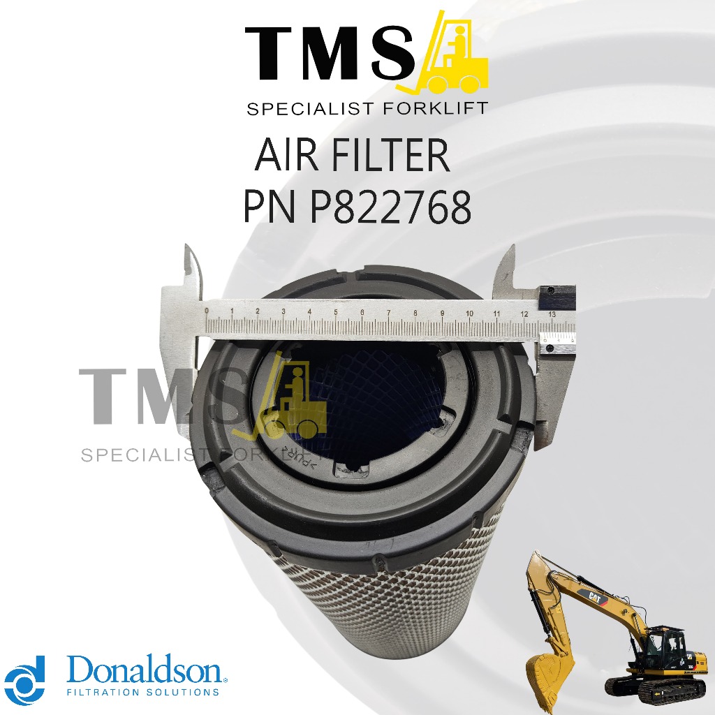 Air Filter Excavator Donaldson P822768 Heavy Duty - Gambar 5