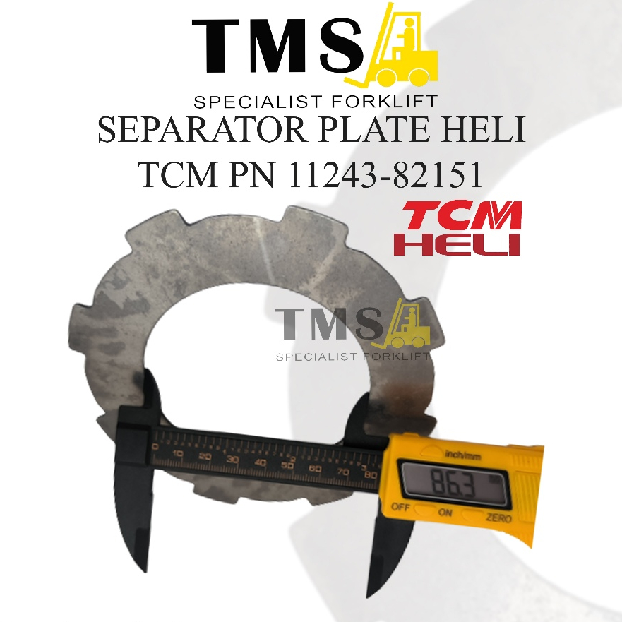1243-82151 Separator Plate FD20 TCM HELI H2000 CPCD - Gambar 6