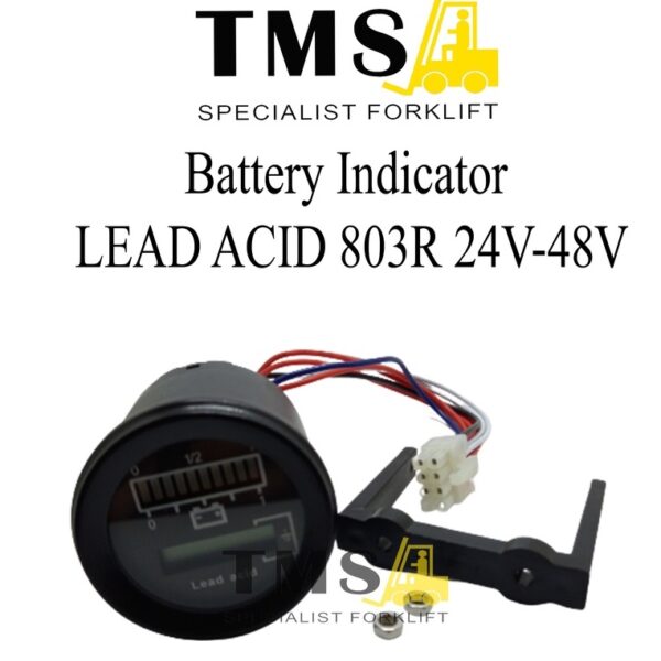 Battery Indicator 803R 24V-48V Forklift Lead Acid Not Curtis