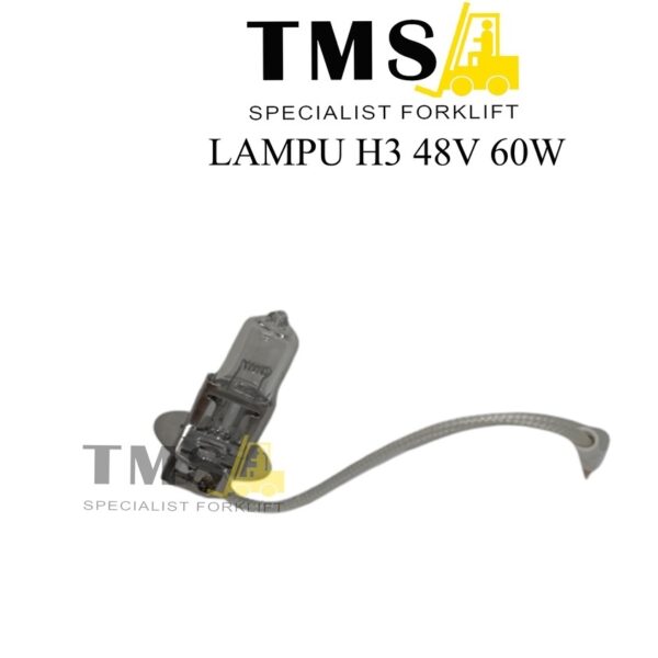 Lampu H3 48V 60W For Forklift Head Lamp Kabel