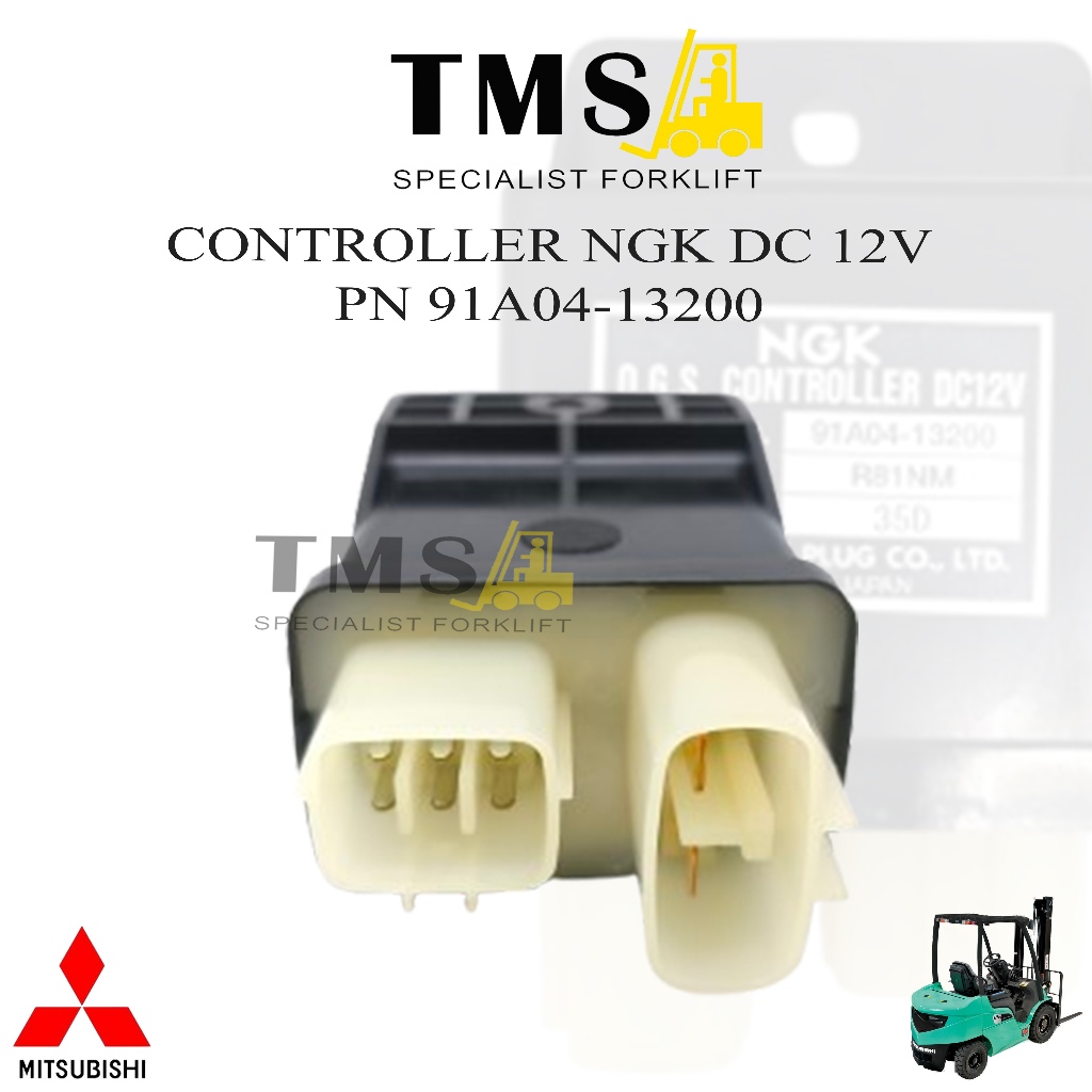 Controller NGK DC 12V 91A04-13200 Forklift Mitsubishi 91A0413200 S6S FD15N FD20 - Gambar 2