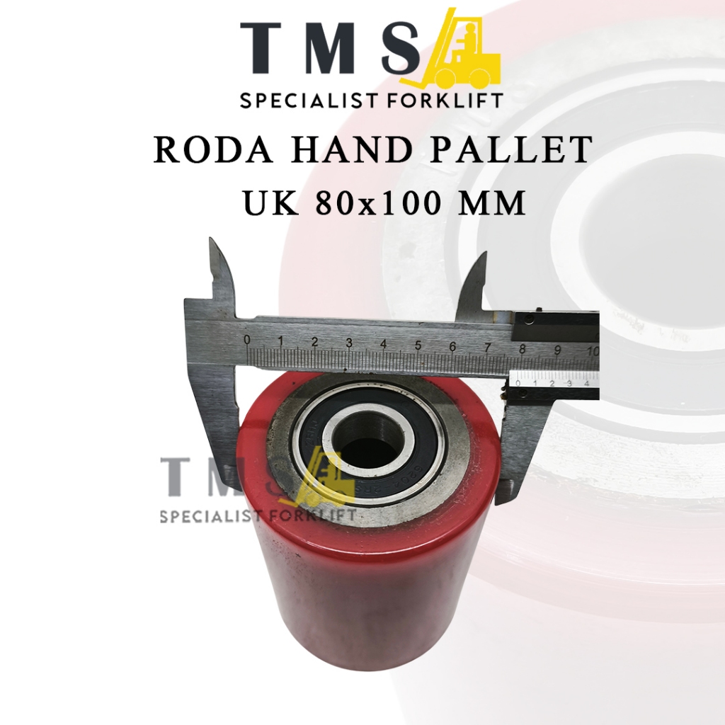 Roda Hand Pallet 80x100 Load Wheel Heavy Duty - Gambar 4