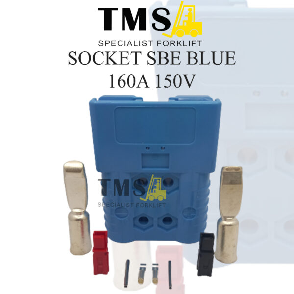 Socket Battery SBE 160A Blue SBE160 Connector Plug Forklift 150V