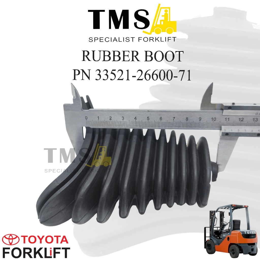 Rubber Boot TOYOTA 8FD Part Number 33521-26600-71 - Gambar 4