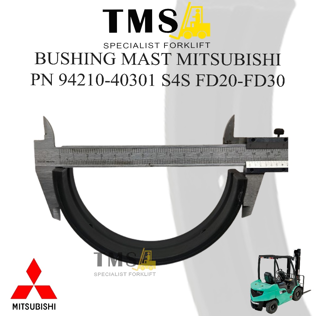 Bushing Mast 94210-40301 Forklift Mitsubishi S4S FD20 - FD30 - Gambar 6