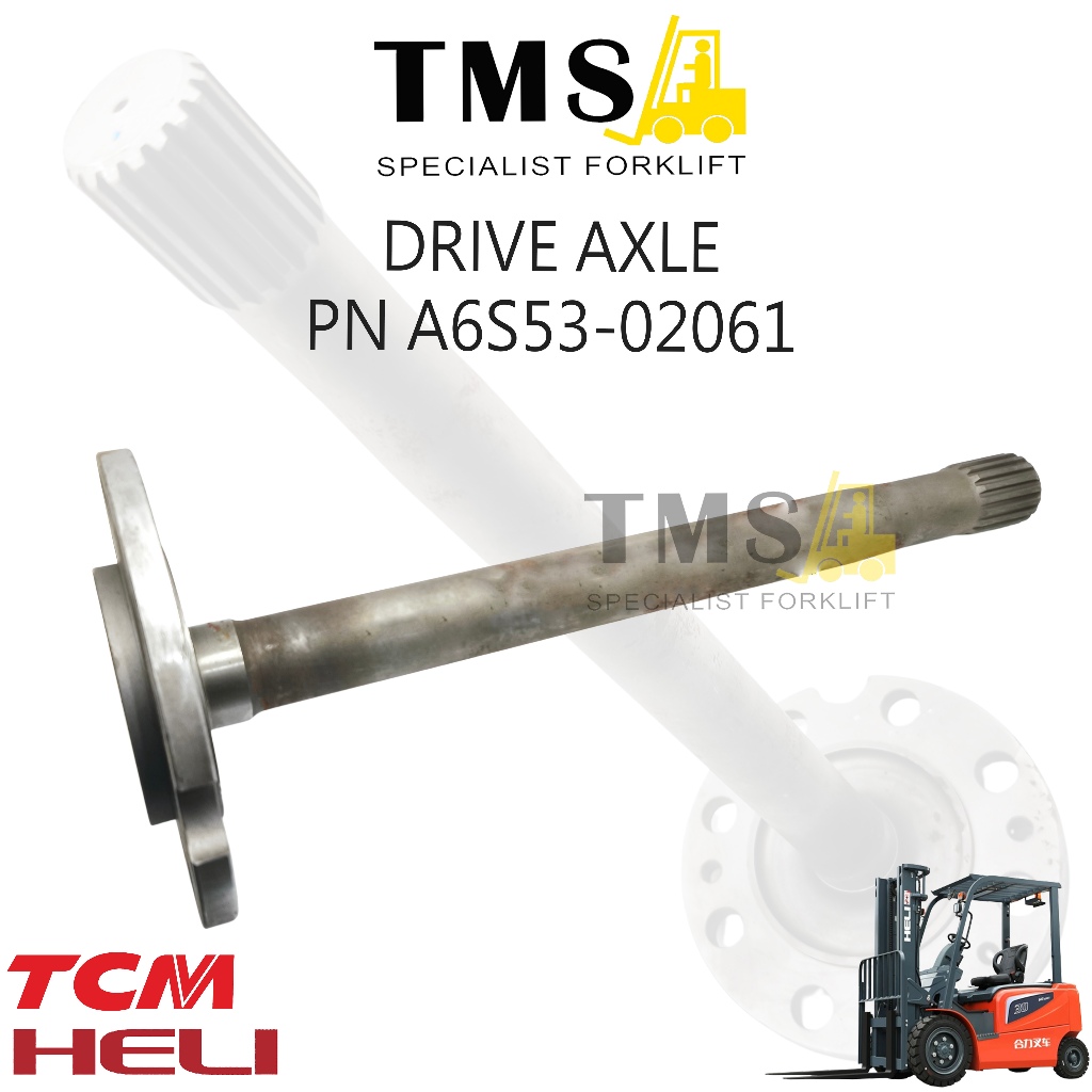 Drive Axle Forklift Part Number A6S53-02061 Heavy Duty – As Roda Gardan Forklift TCM / HELI - Gambar 3