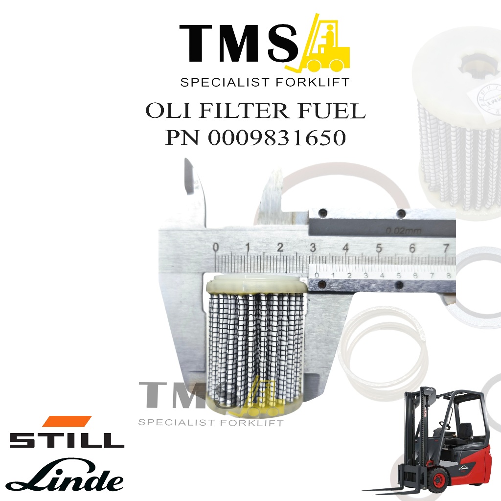 Oil Filter for LINDE STILL 0009831650 Filter OLI Forklift - Gambar 4