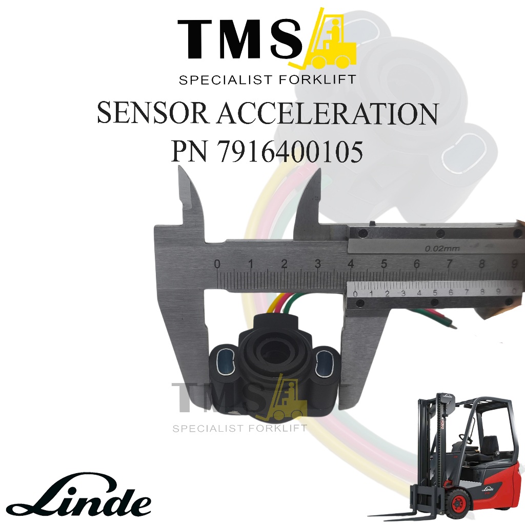 Acceleration Sensor Part Number 7916400105 For Forklift Linde - Gambar 3