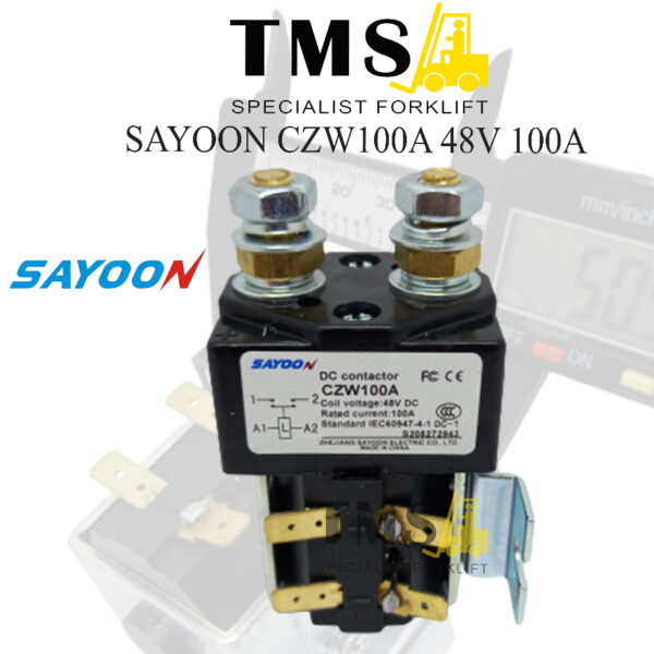 Kontaktor Sayoon SW80 CZW100A 100A 48V Contactor Not Albright ZJW CZW
