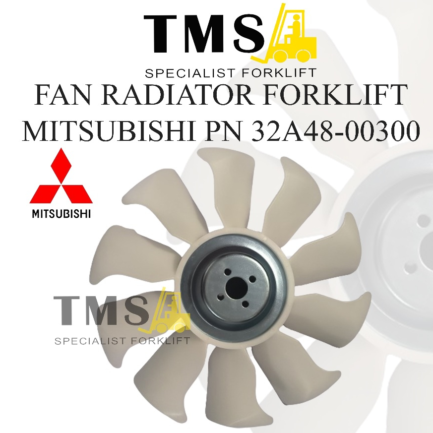 Kipas Radiator Fan 32A48-00300 Mitsubishi S4S S6S Forklift FD20-30N