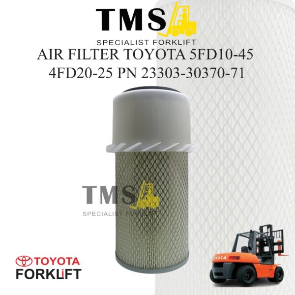 Filter Air Toyota 23303-30370-71 5FD10-45 4FD20-25 3FD20-60 Forklift
