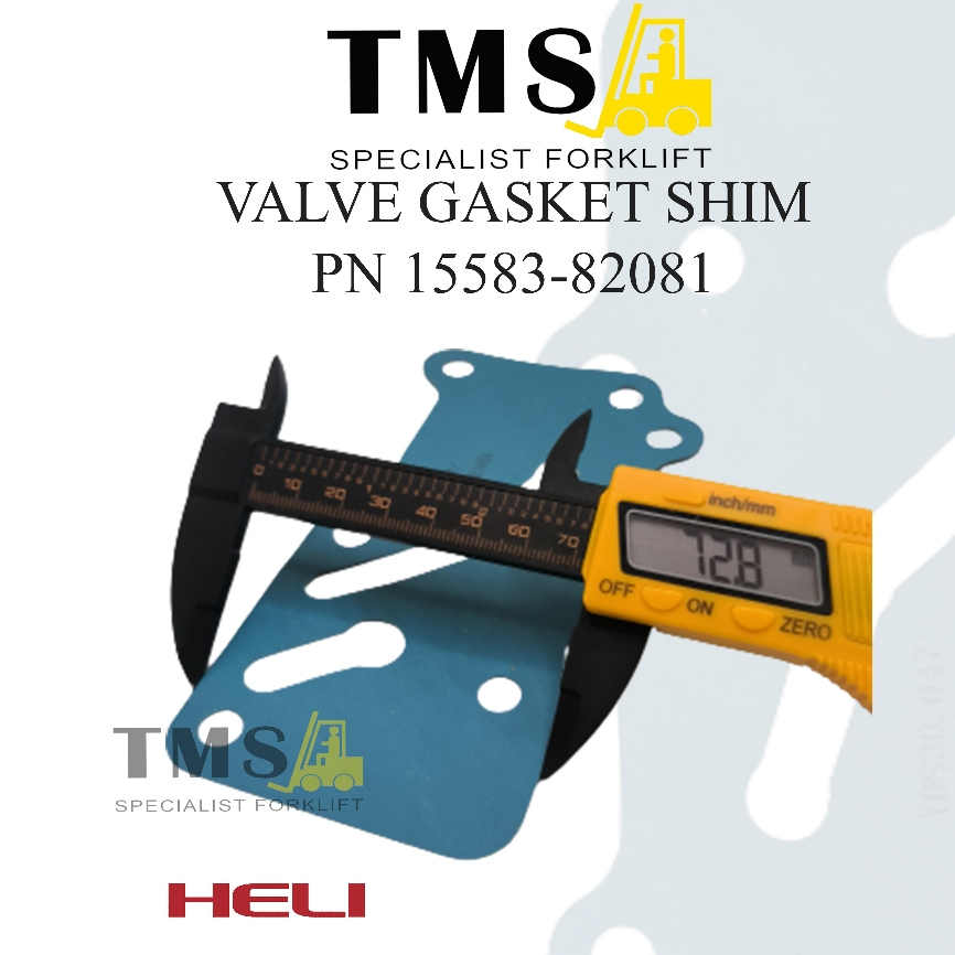 Valve Gasket Shim 15583-82081 HELI H2000 2-3T - Gambar 4