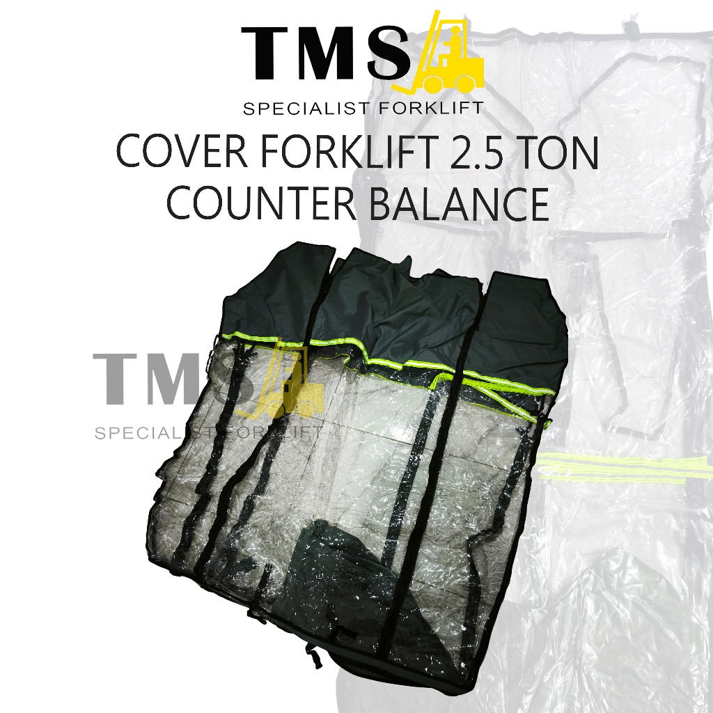 Cover Forklift Counter Balance Pelindung Kabin Anti Hujan & Debu - Gambar 2